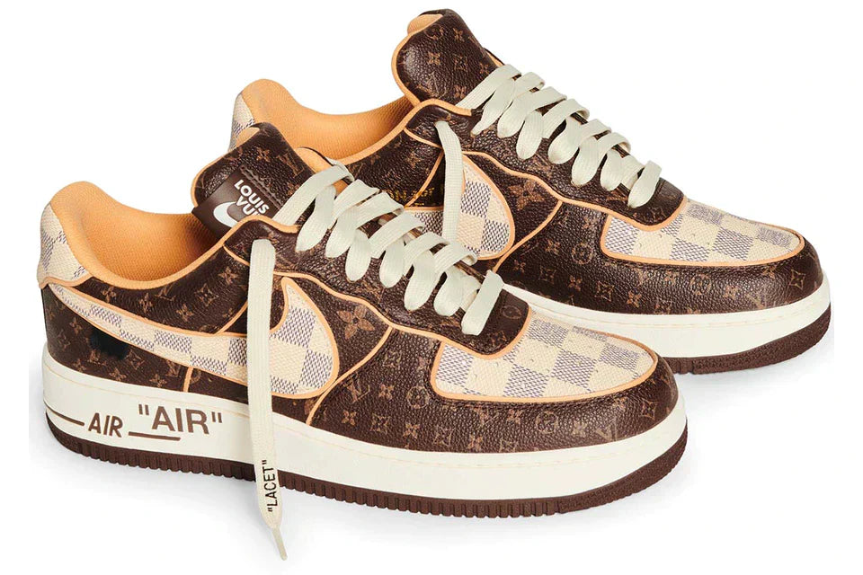 air force 1 low louis vuitton monogram brown