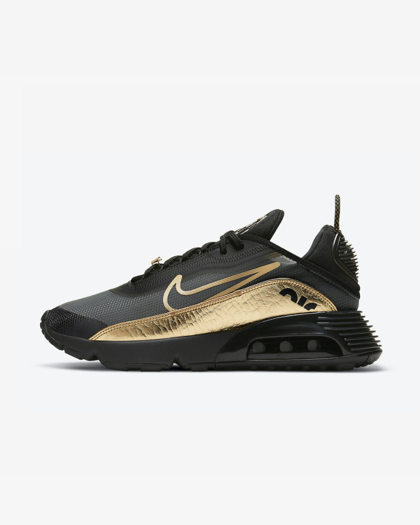 Tenis Air Max 2090 Black Metallic Gold