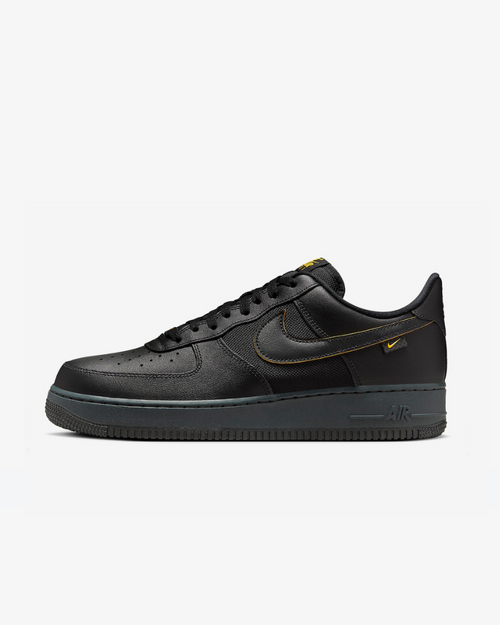 Tenis Air Force 1 07 Black University Gold