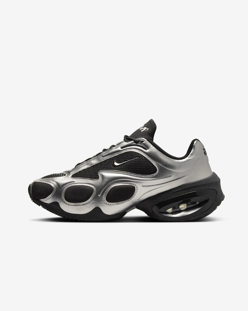 Tenis Air Max Muse Black Metallic Silver